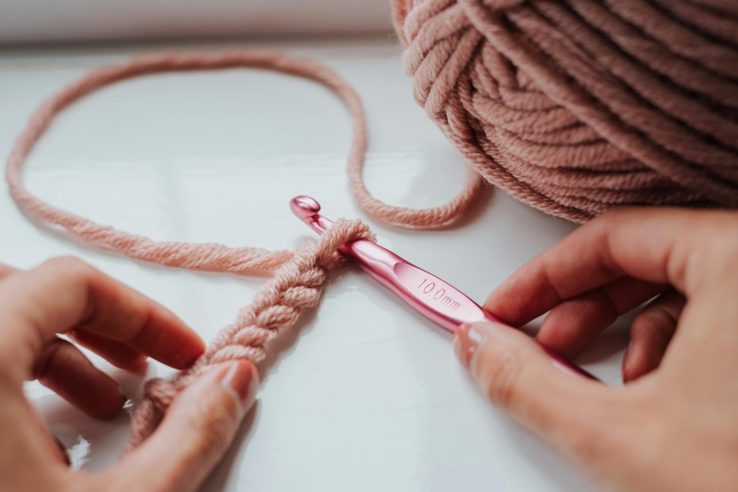 single crochet invisible decrease - sc inv dec